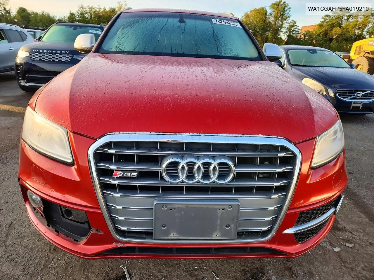 2015 AUDI SQ5 VIN WA1CGAFP5FA019210 — фото 5