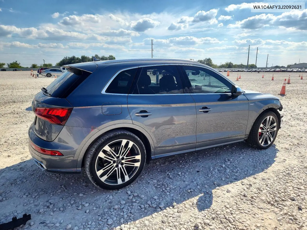 2018 AUDI SQ5 VIN WA1C4AFY3J2092631 — фото 3