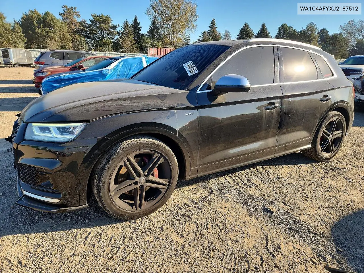 AUDI SQ5 2018, VIN WA1C4AFYXJ2187512