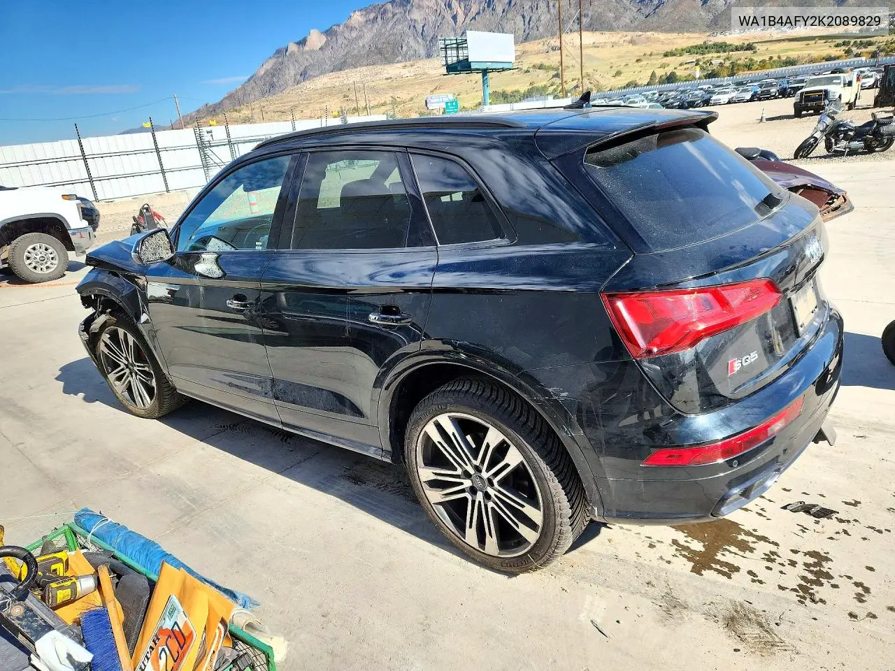2019 AUDI SQ5 VIN WA1B4AFY2K2089829 — фото 2