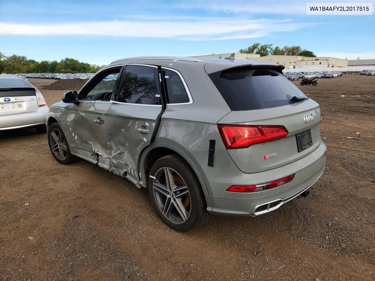 2020 AUDI SQ5 VIN WA1B4AFY2L2017515 — фото 2