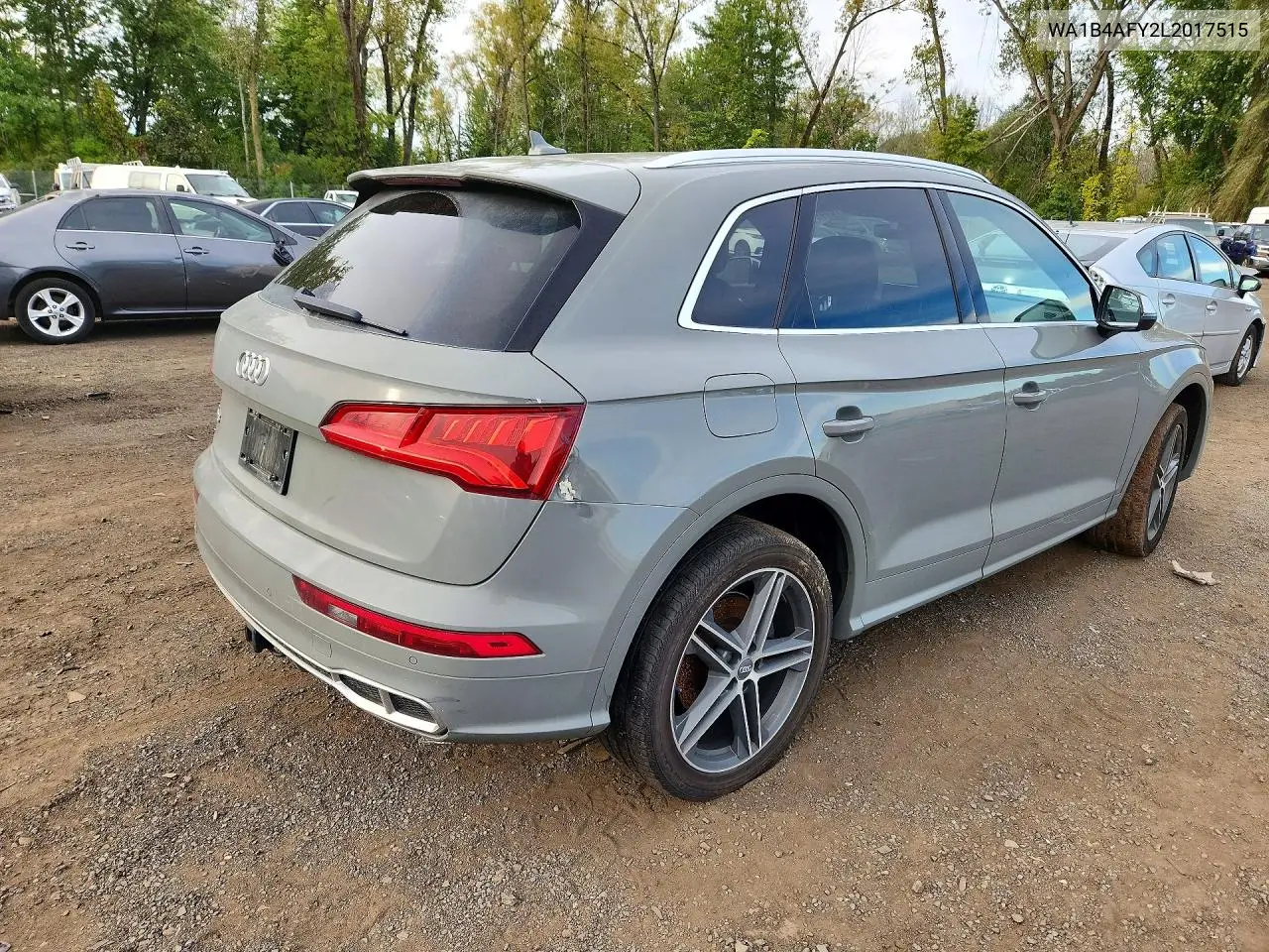 2020 AUDI SQ5 VIN WA1B4AFY2L2017515 — фото 3