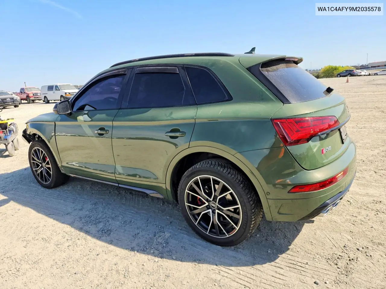 2021 AUDI SQ5 VIN WA1C4AFY9M2035578 — фото 2