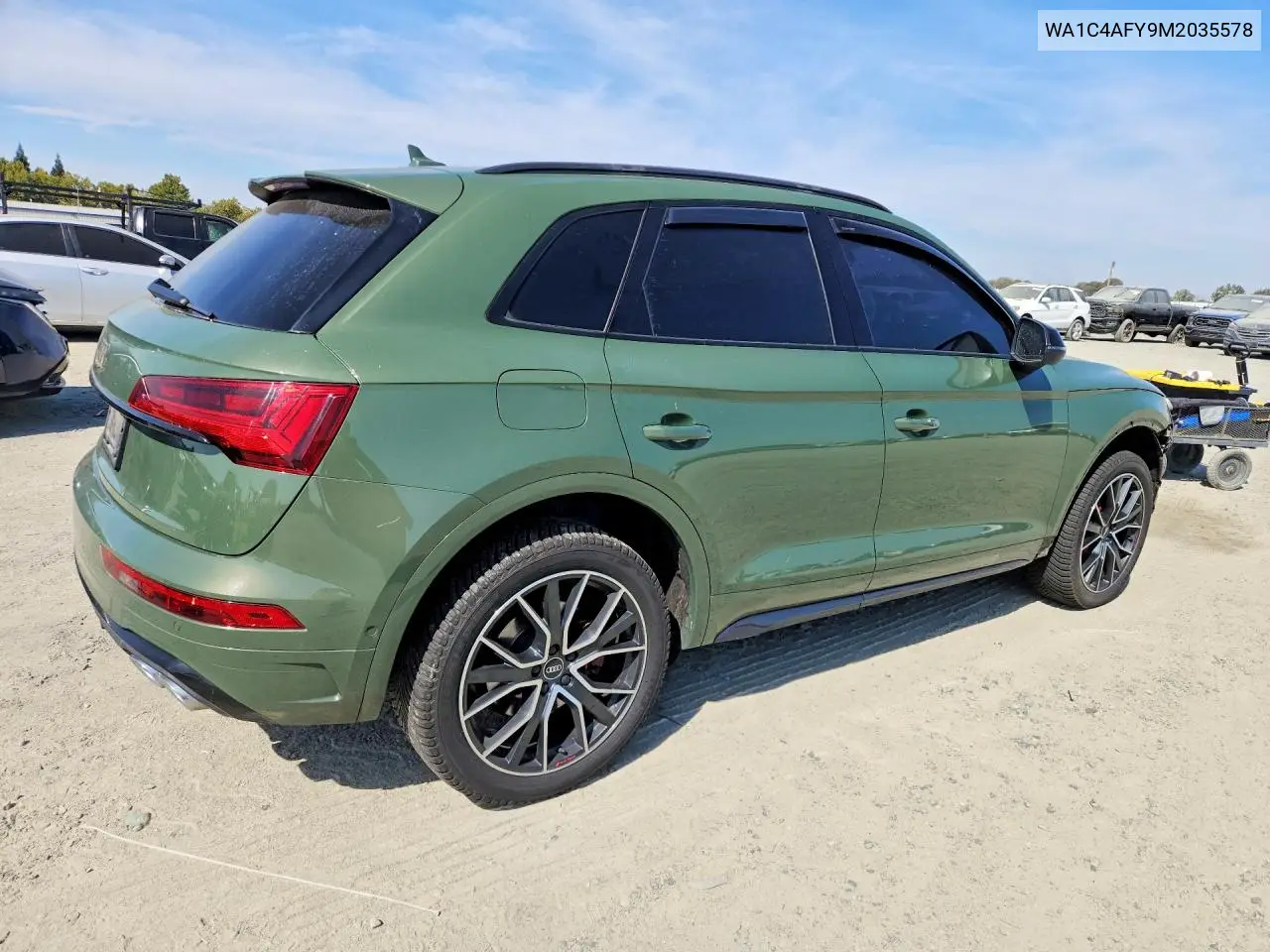 2021 AUDI SQ5 VIN WA1C4AFY9M2035578 — фото 3