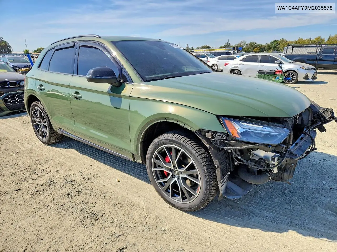 2021 AUDI SQ5 VIN WA1C4AFY9M2035578 — фото 4