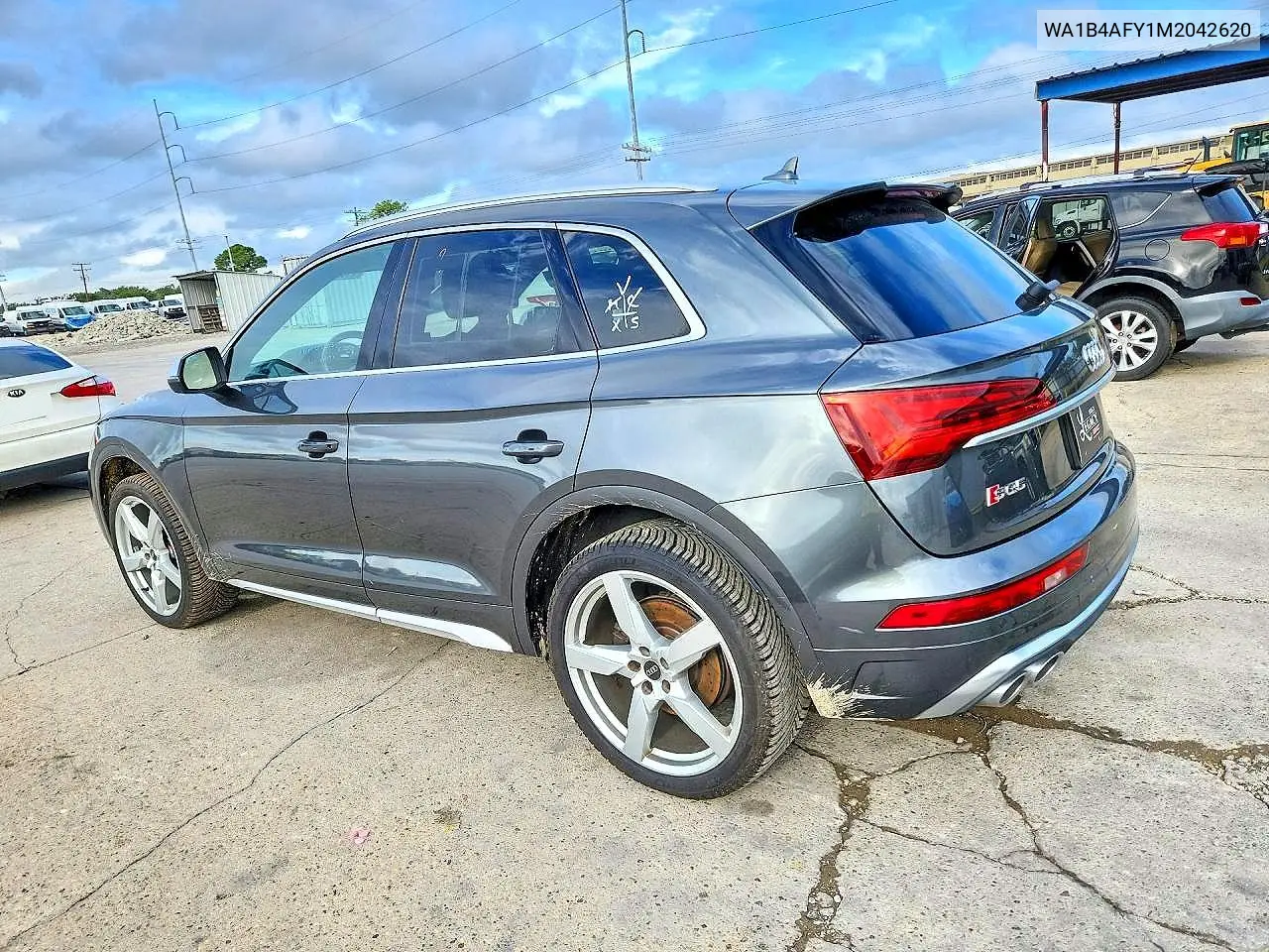 2021 AUDI SQ5 VIN WA1B4AFY1M2042620 — фото 2