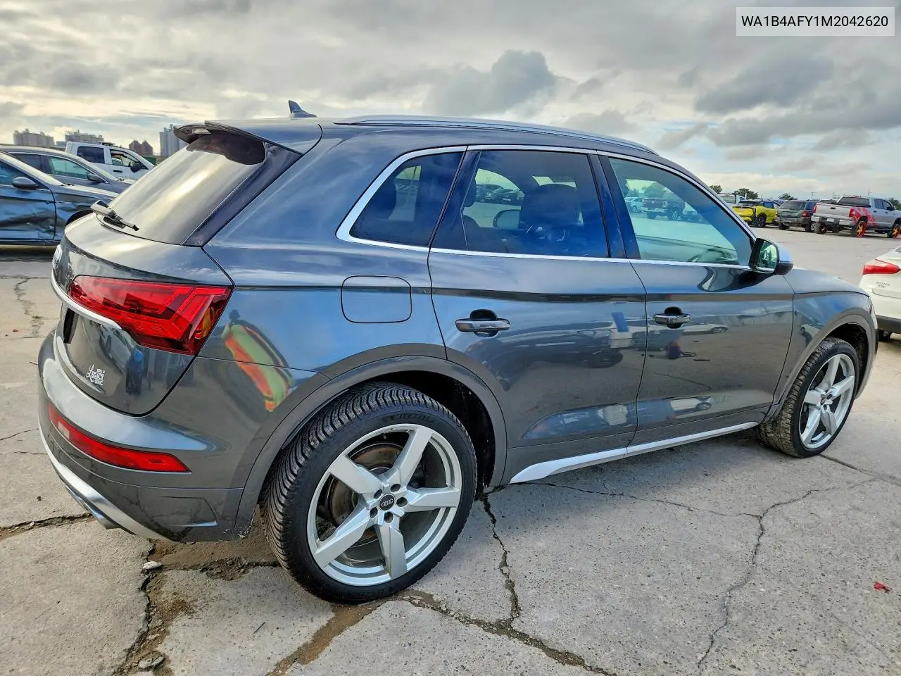 2021 AUDI SQ5 VIN WA1B4AFY1M2042620 — фото 3