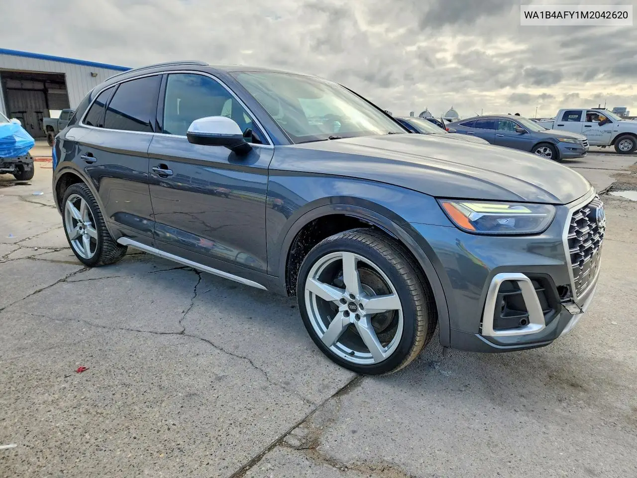 2021 AUDI SQ5 VIN WA1B4AFY1M2042620 — фото 4
