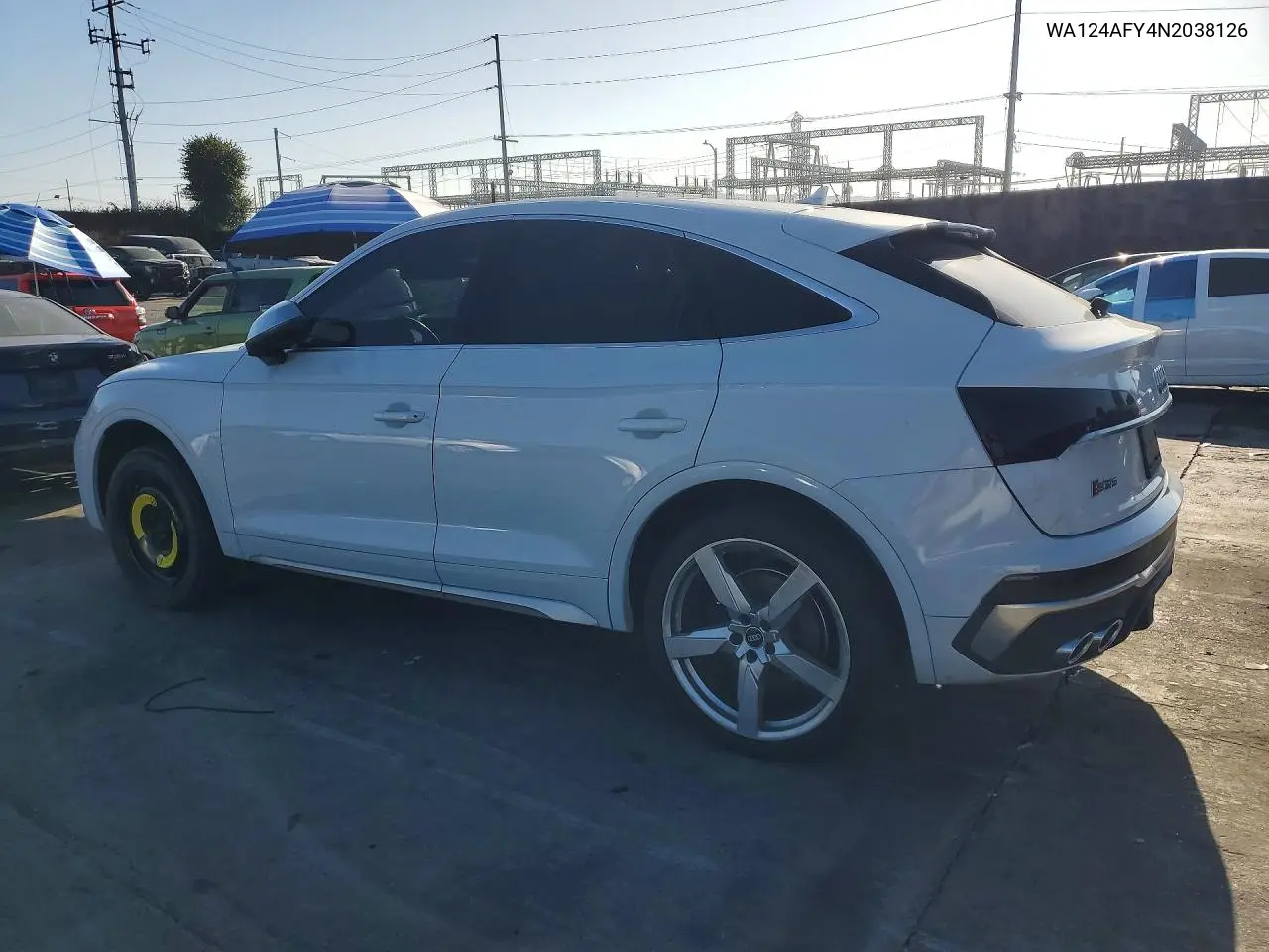 2022 AUDI SQ5 VIN WA124AFY4N2038126 — фото 2