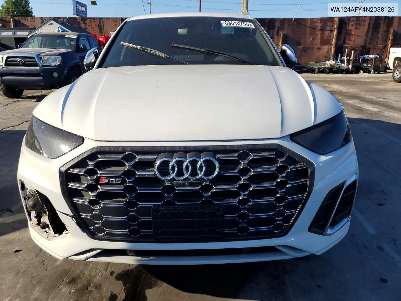 2022 AUDI SQ5 VIN WA124AFY4N2038126 — фото 5