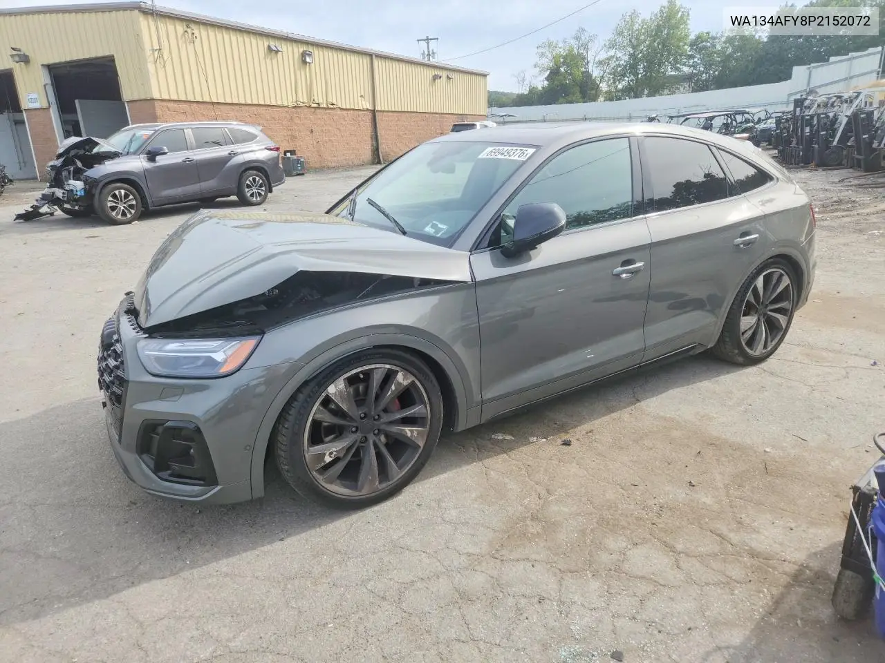 AUDI SQ5 2023, VIN WA134AFY8P2152072