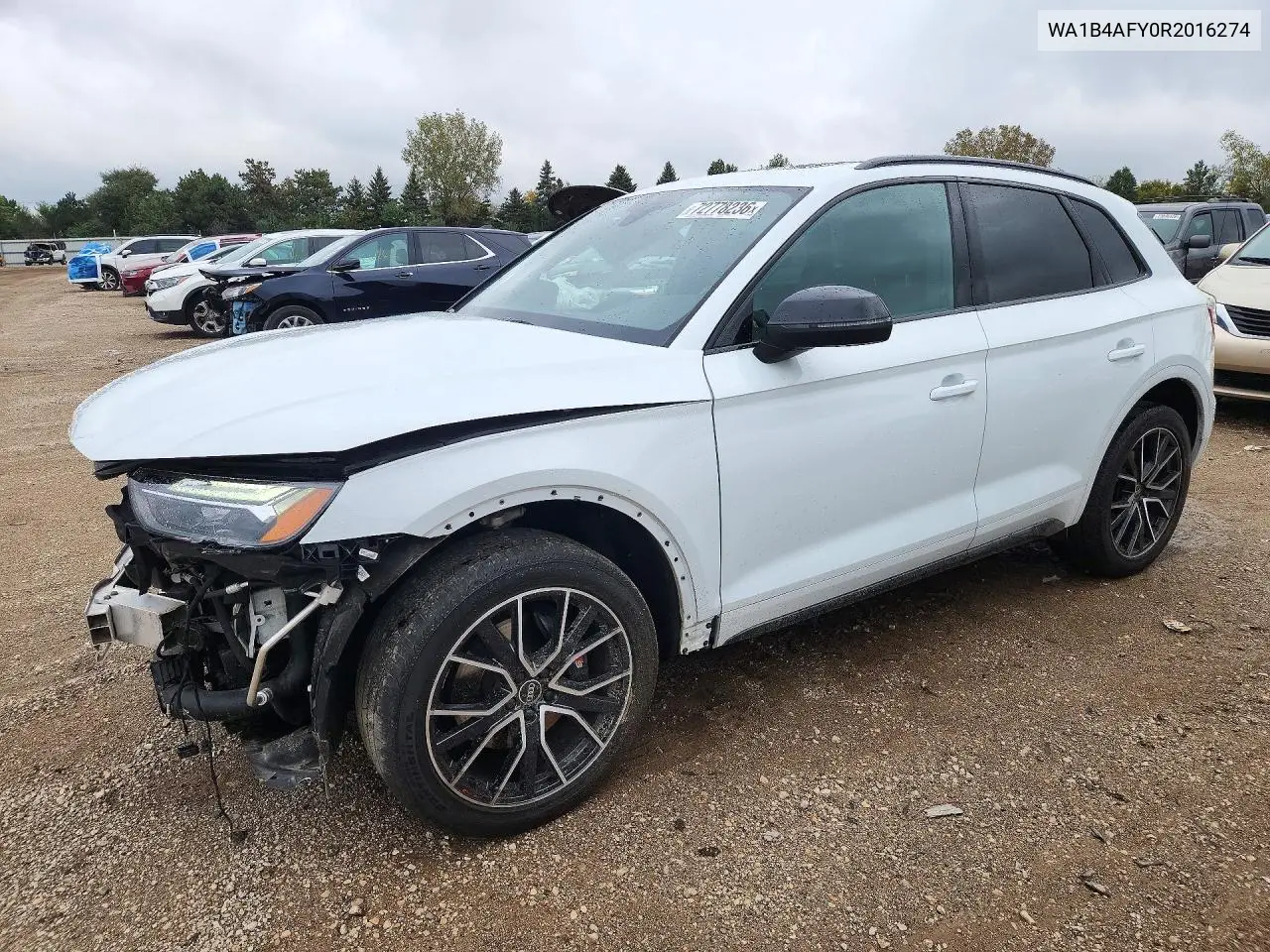 AUDI SQ5 2024, VIN WA1B4AFY0R2016274