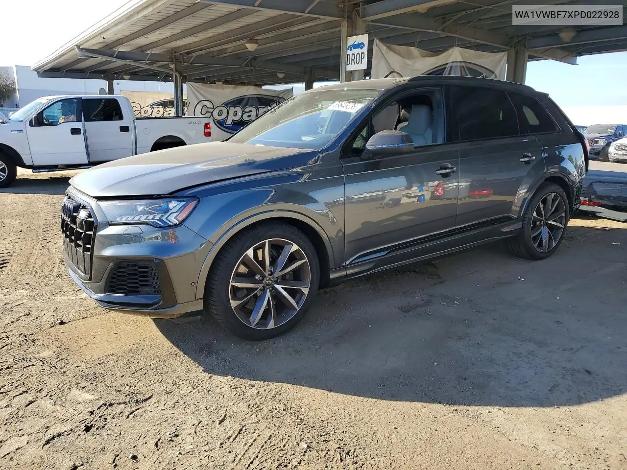 AUDI SQ7 2023, VIN WA1VWBF7XPD022928