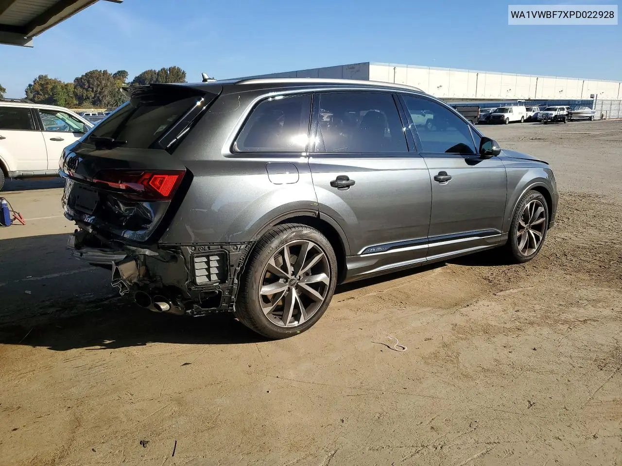 2023 AUDI SQ7 VIN WA1VWBF7XPD022928 — фото 3