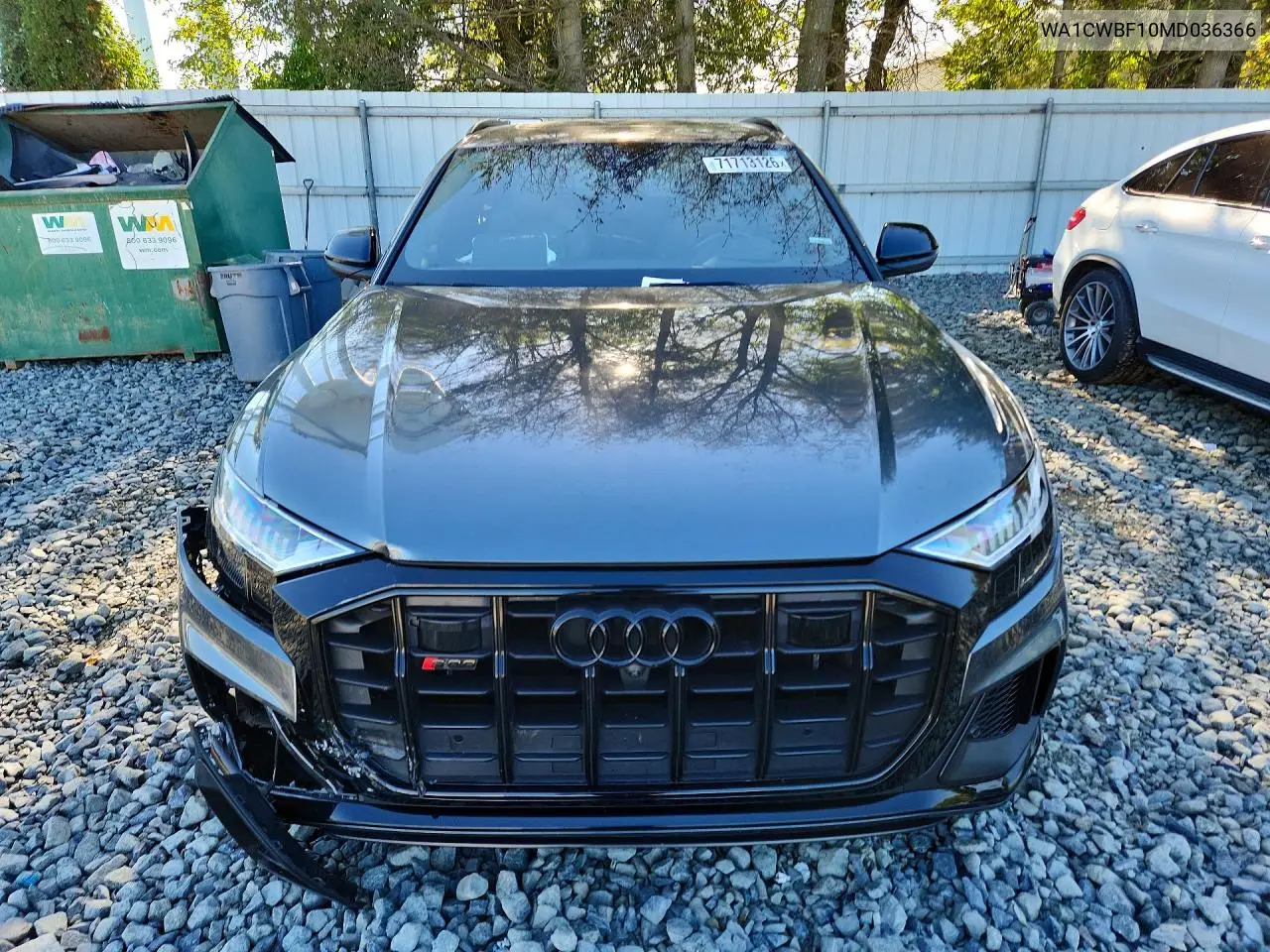 2021 AUDI SQ8 VIN WA1CWBF10MD036366 — фото 5
