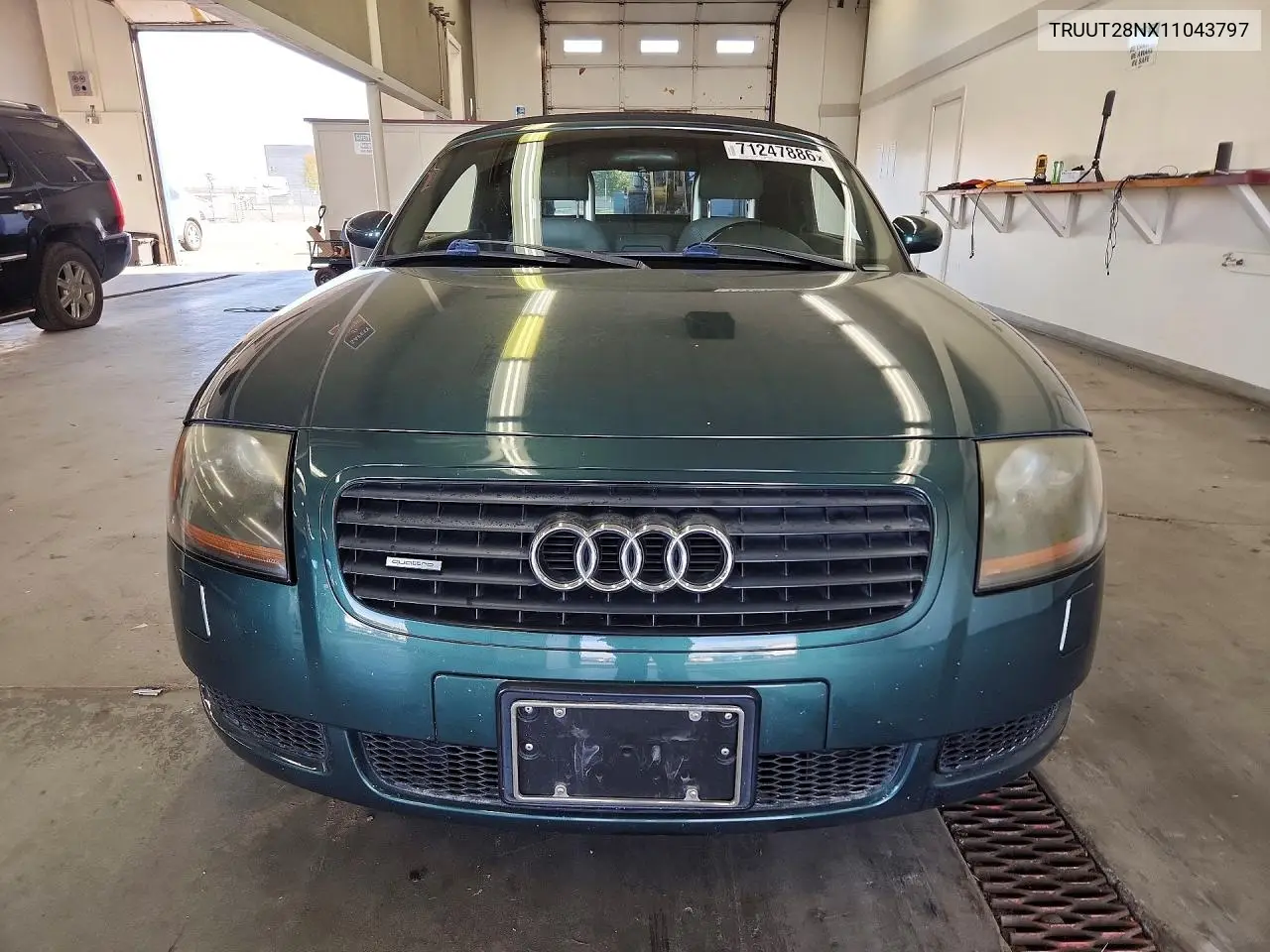 2001 AUDI TT VIN TRUUT28NX11043797 — фото 5