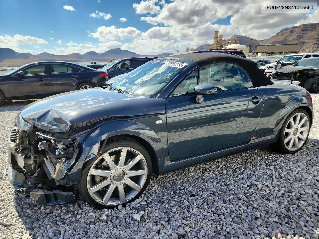 AUDI TT 2004, VIN TRUUF28N341015660