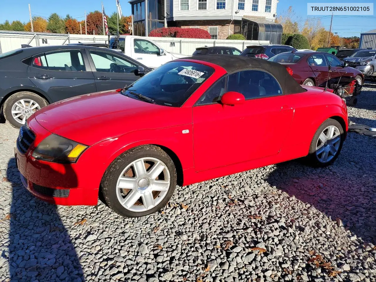 AUDI TT 2005, VIN TRUUT28N651002105