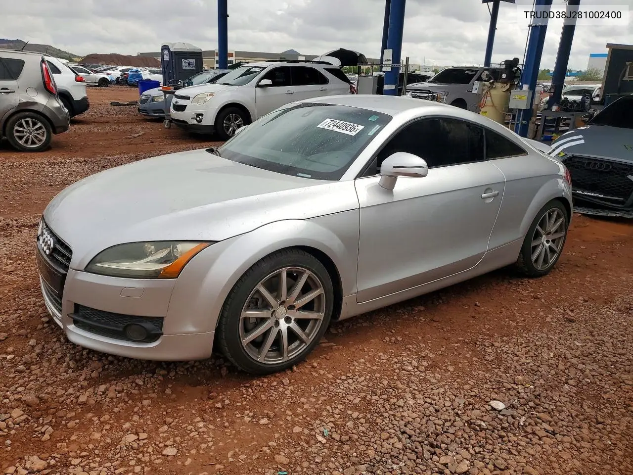 AUDI TT 2008, VIN TRUDD38J281002400