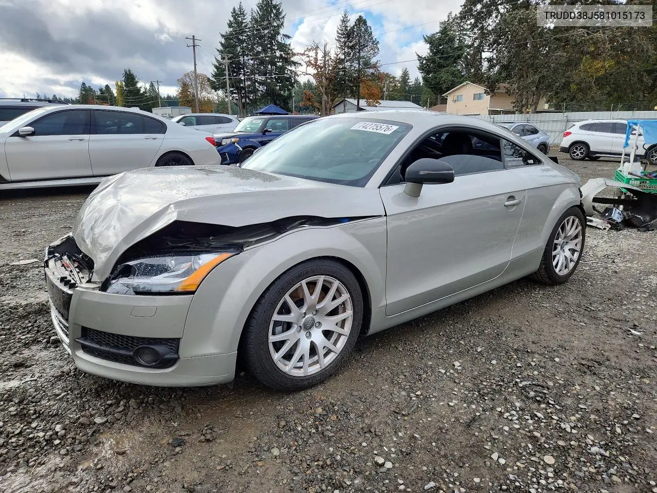 AUDI TT 2008, VIN TRUDD38J581015173