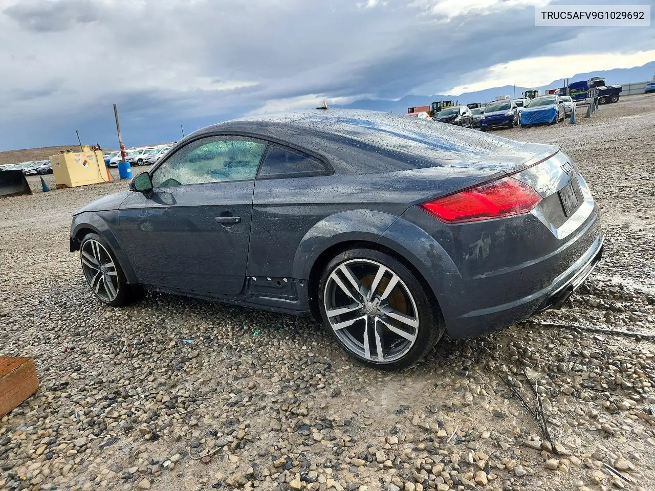 2016 AUDI TT VIN TRUC5AFV9G1029692 — фото 2