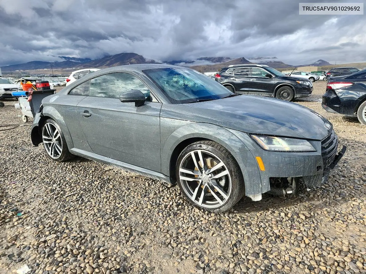 2016 AUDI TT VIN TRUC5AFV9G1029692 — фото 4
