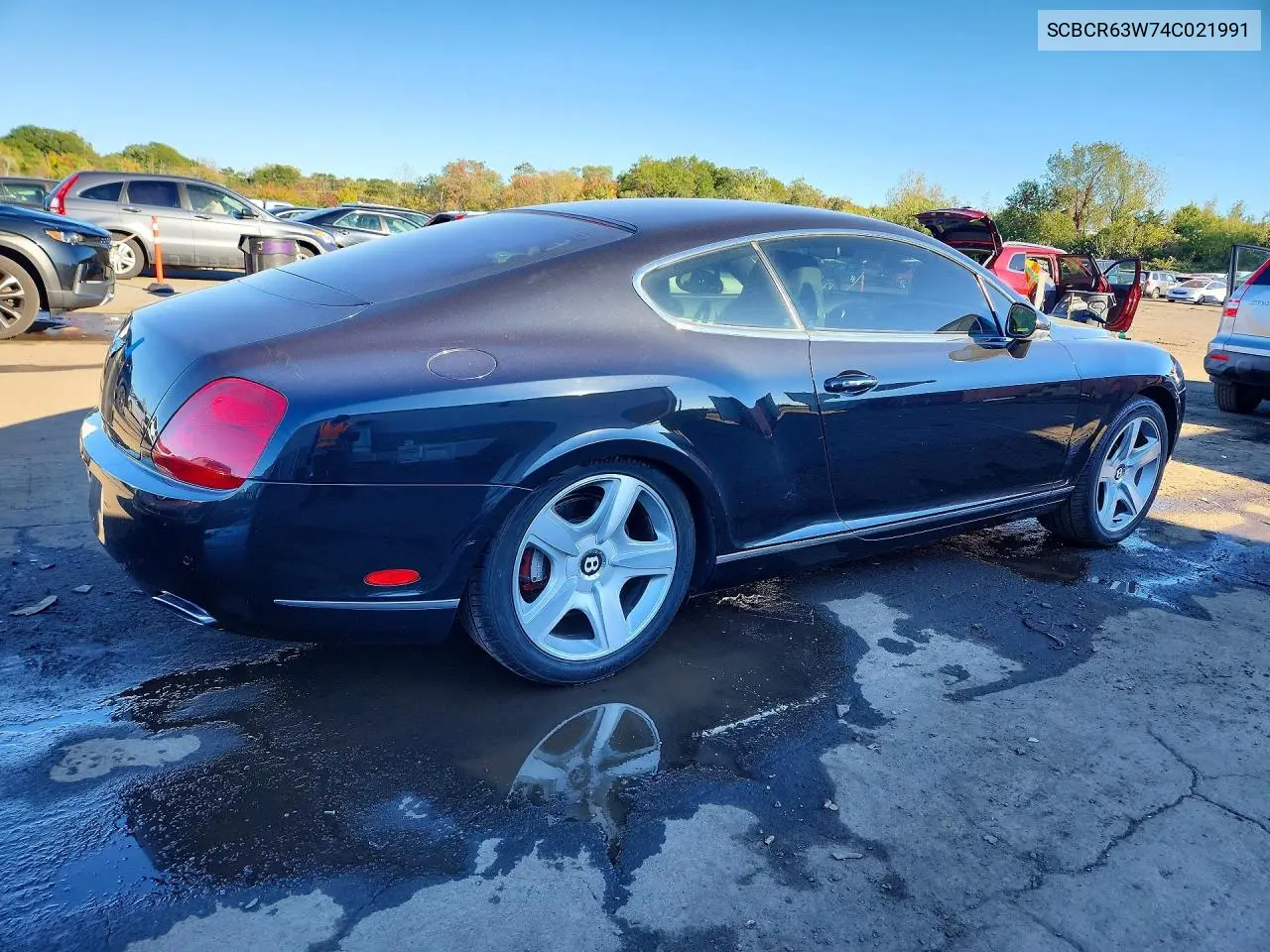 2004 BENTLEY CONTINENTAL VIN SCBCR63W74C021991 — фото 3