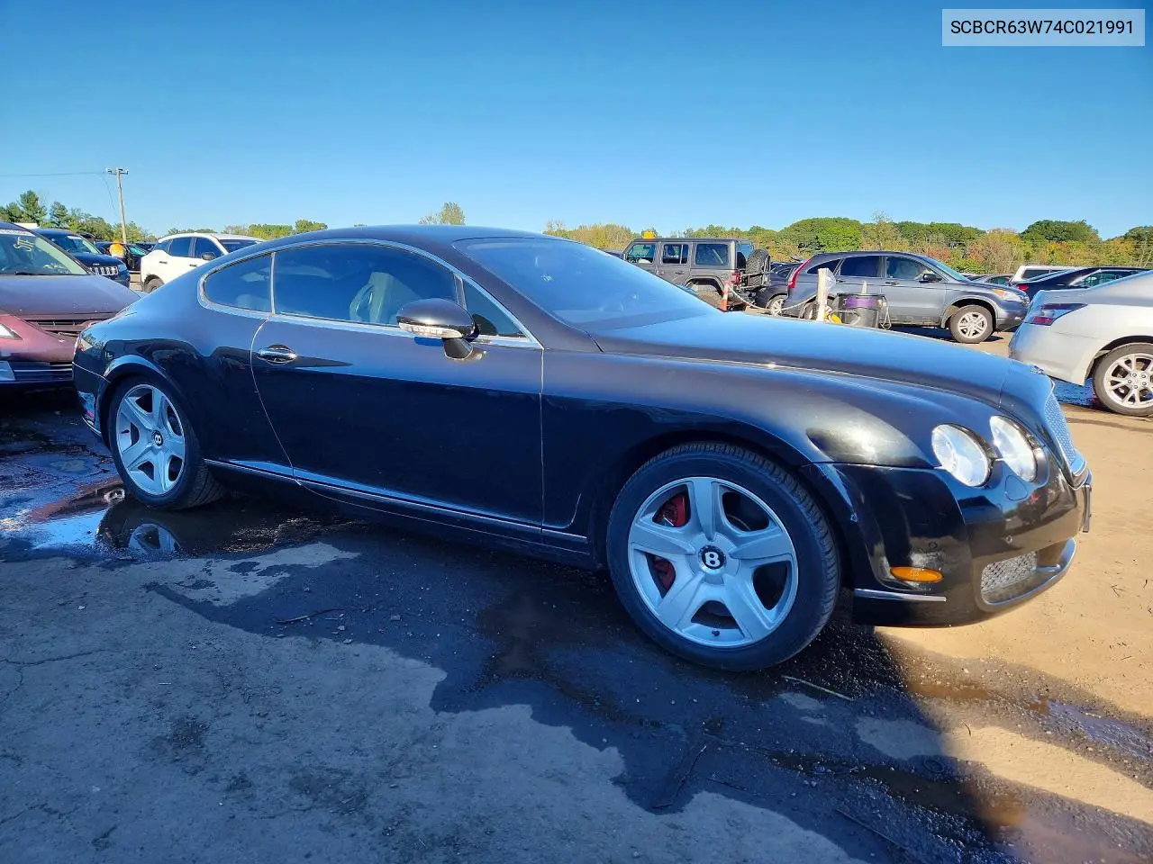 2004 BENTLEY CONTINENTAL VIN SCBCR63W74C021991 — фото 4