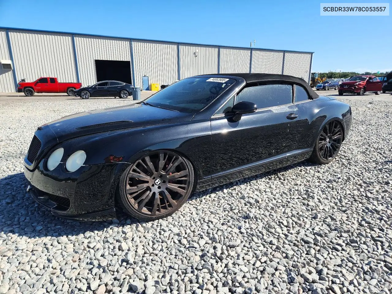 BENTLEY CONTINENTAL 2008, VIN SCBDR33W78C053557