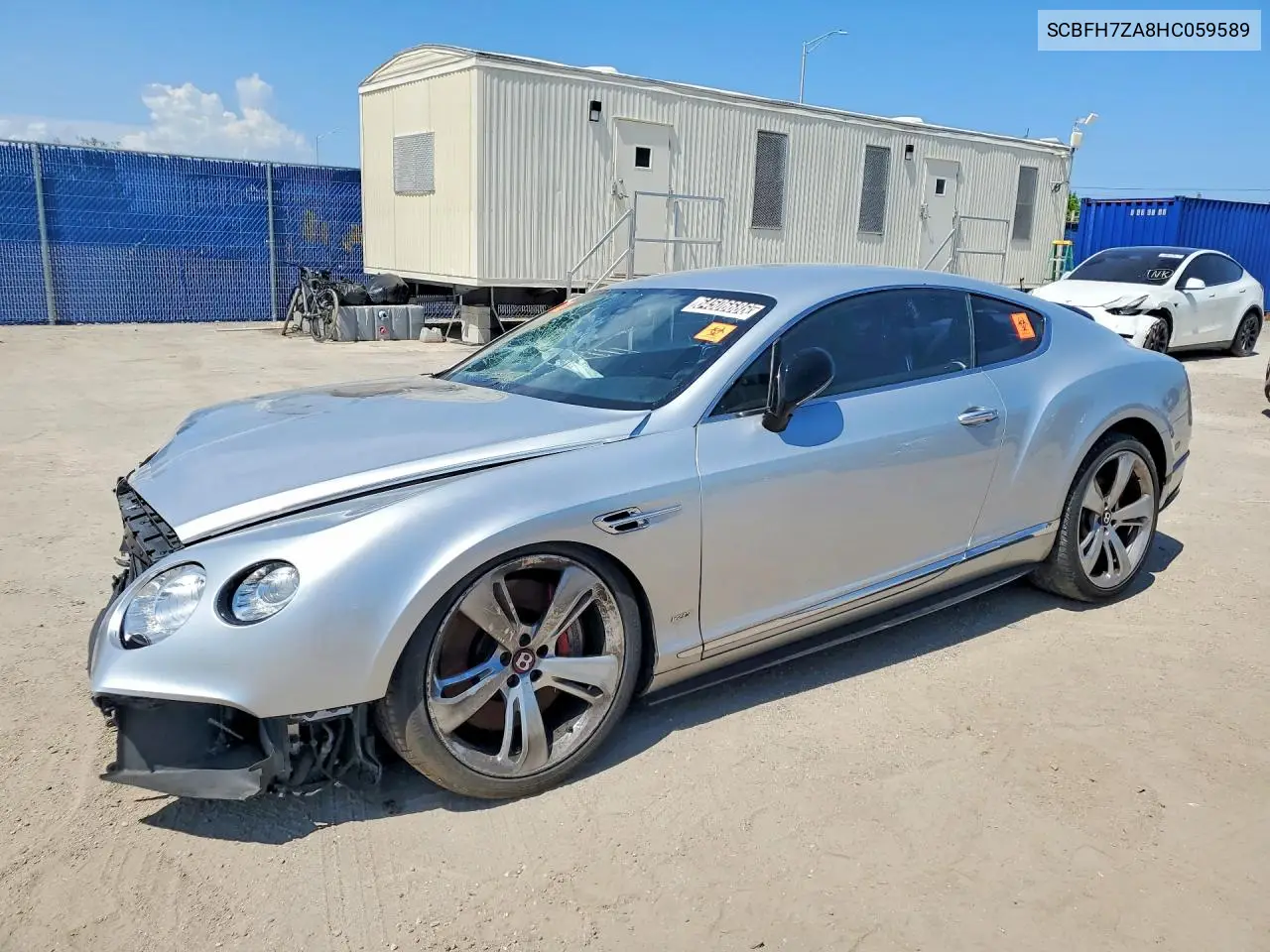 BENTLEY CONTINENTAL 2017, VIN SCBFH7ZA8HC059589