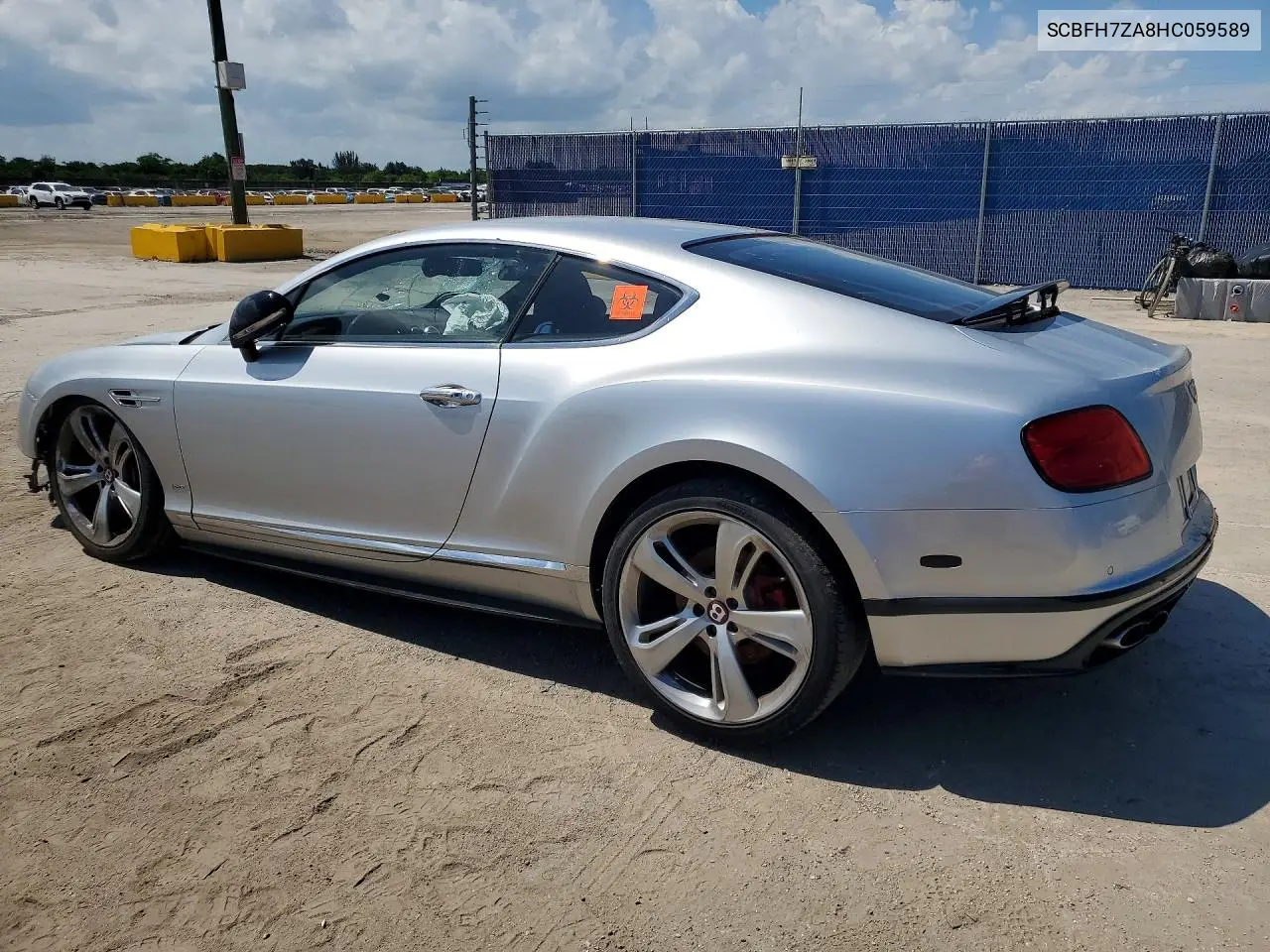 2017 BENTLEY CONTINENTAL VIN SCBFH7ZA8HC059589 — фото 2