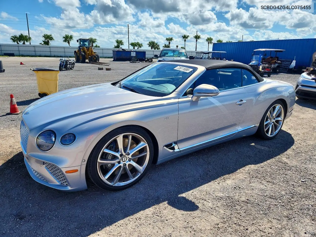 BENTLEY CONTINENTAL 2020, VIN SCBDG4ZG4LC075455