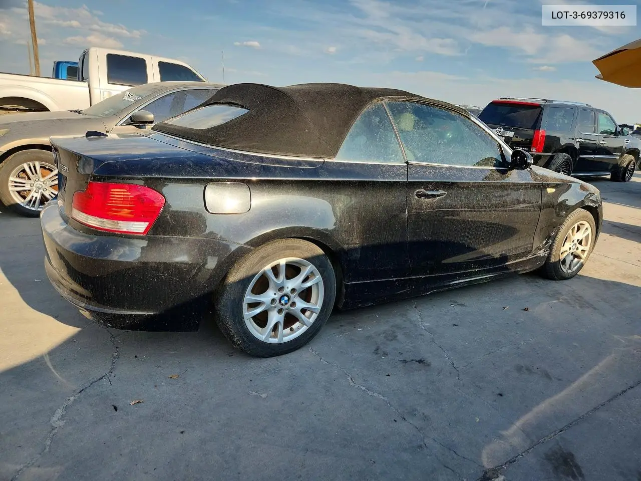 2008 BMW 1ER VIN WBAUL73598VJ73875 — фото 3