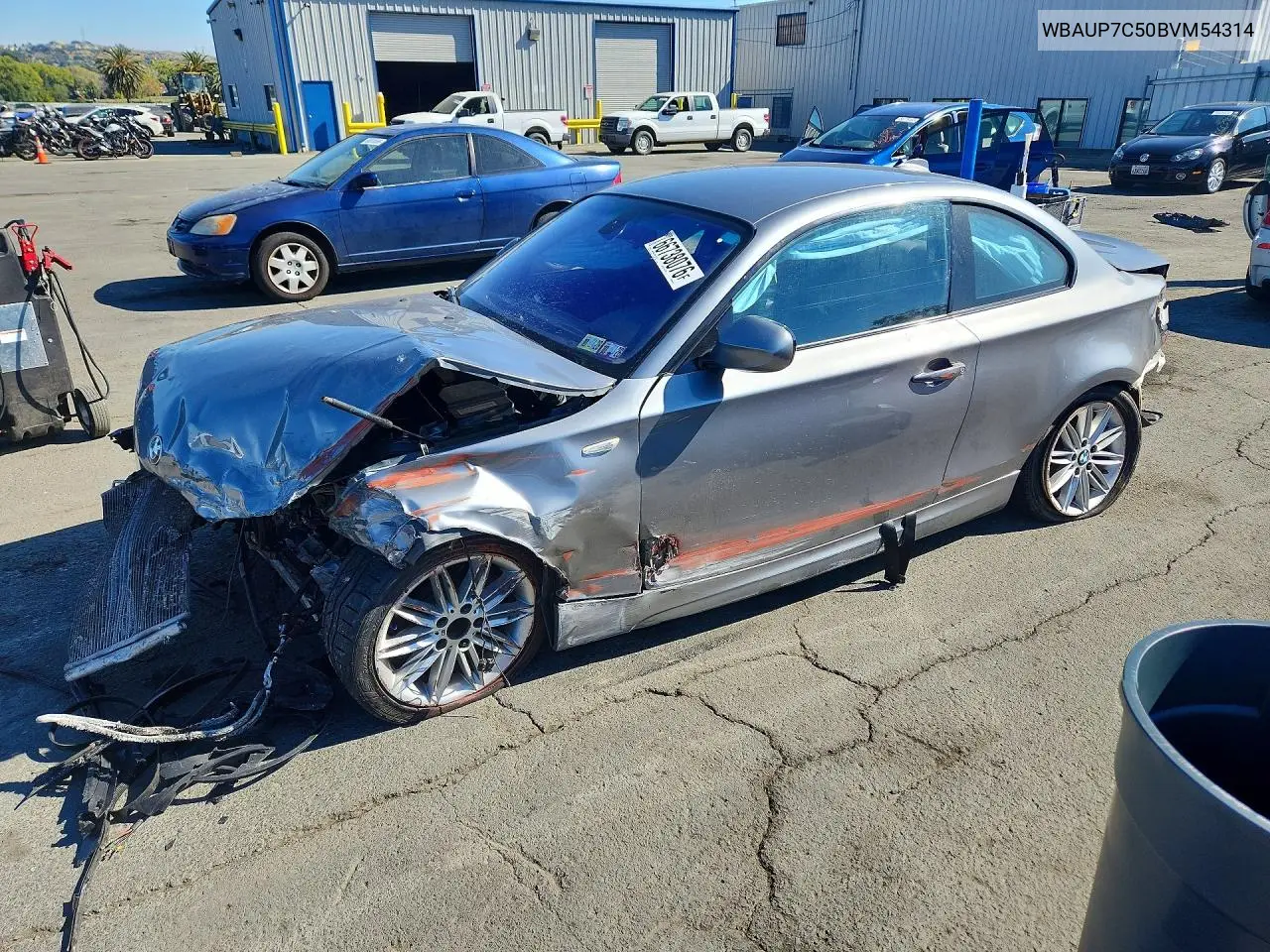 BMW 1ER 2011, VIN WBAUP7C50BVM54314