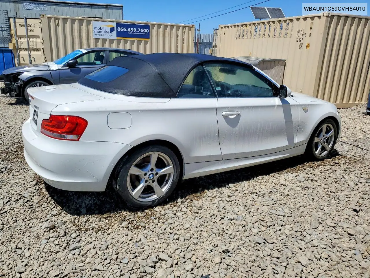 2012 BMW 1ER VIN WBAUN1C59CVH84010 — фото 3