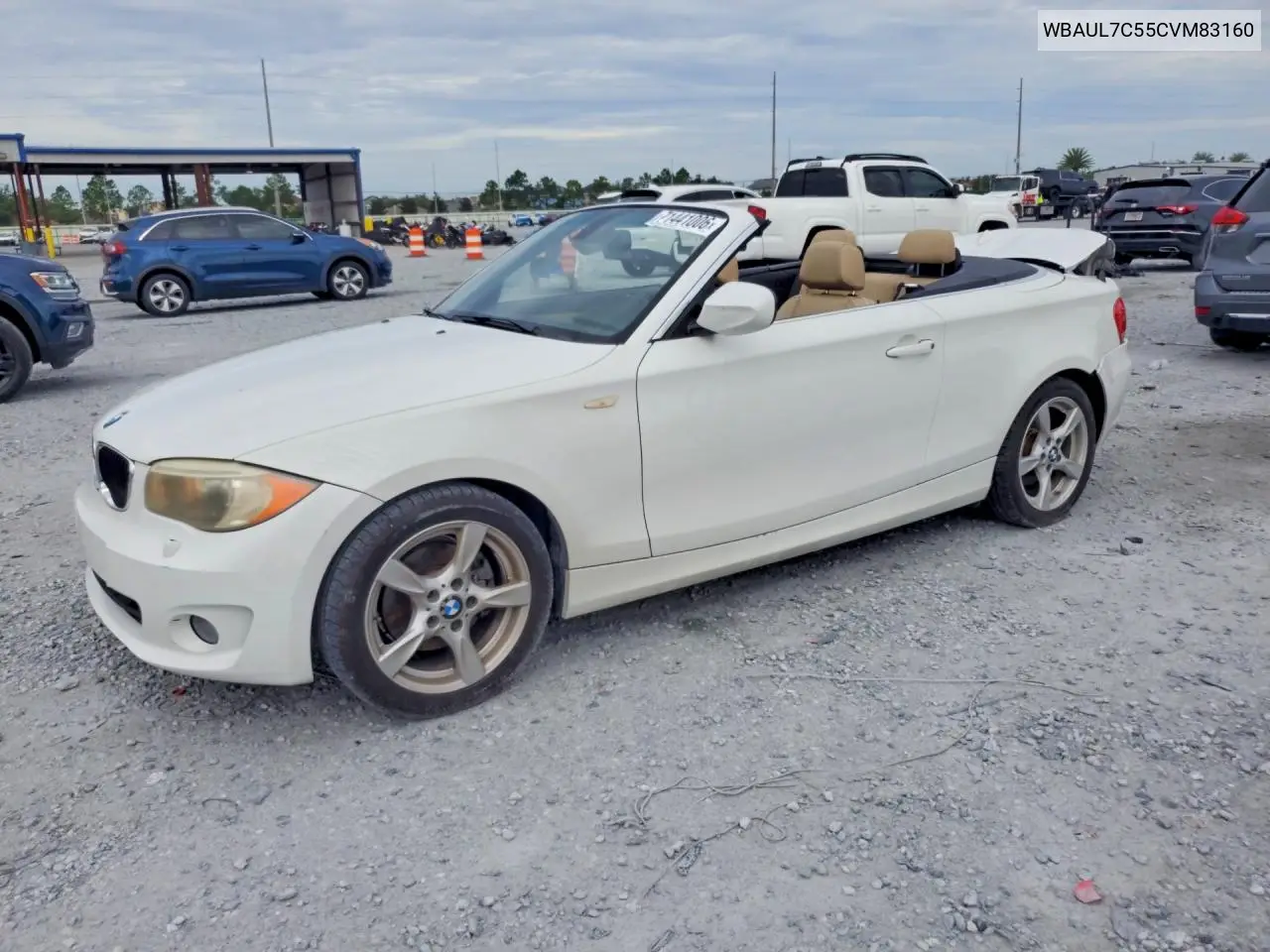 BMW 1ER 2012, VIN WBAUL7C55CVM83160