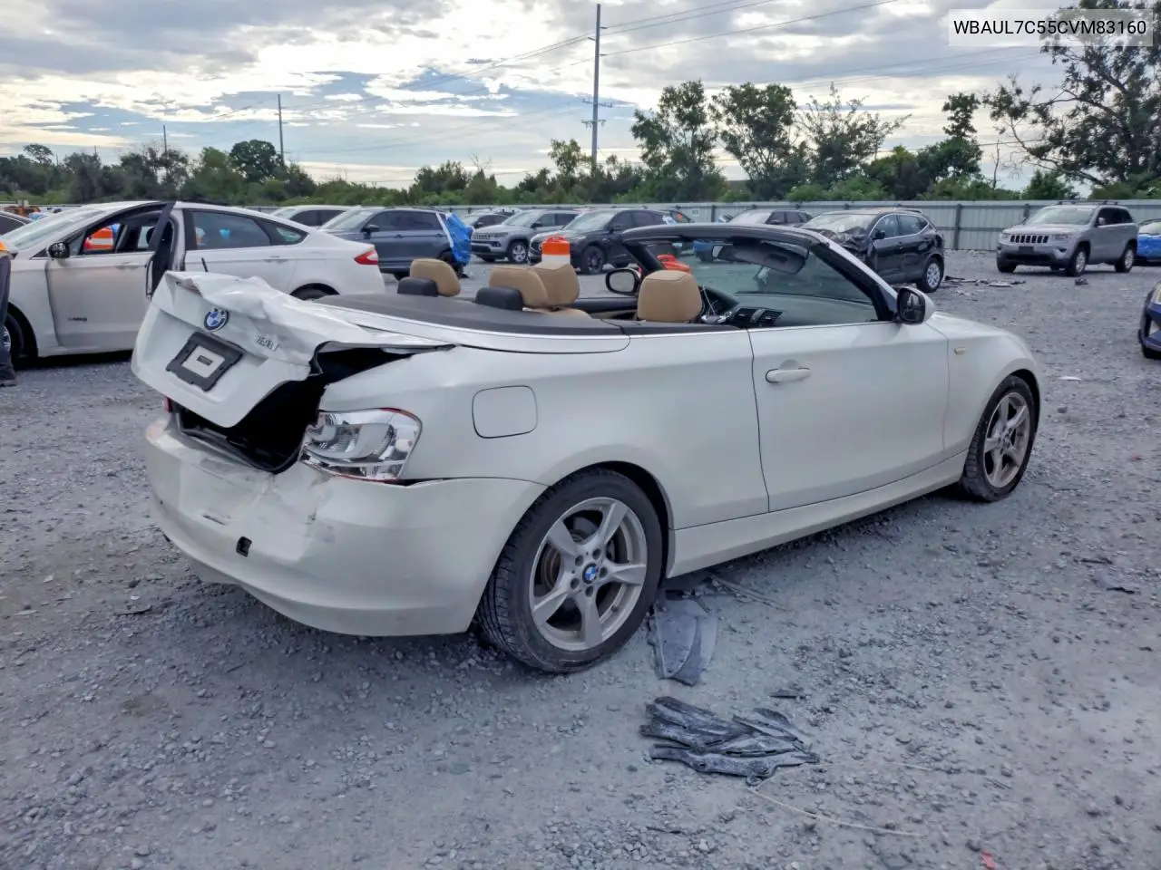 2012 BMW 1ER VIN WBAUL7C55CVM83160 — фото 3