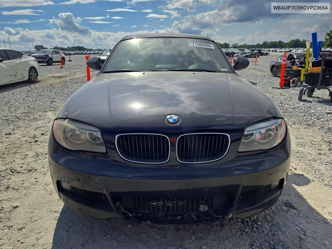 2012 BMW 1ER VIN WBAUP7C59CVP23654 — фото 5