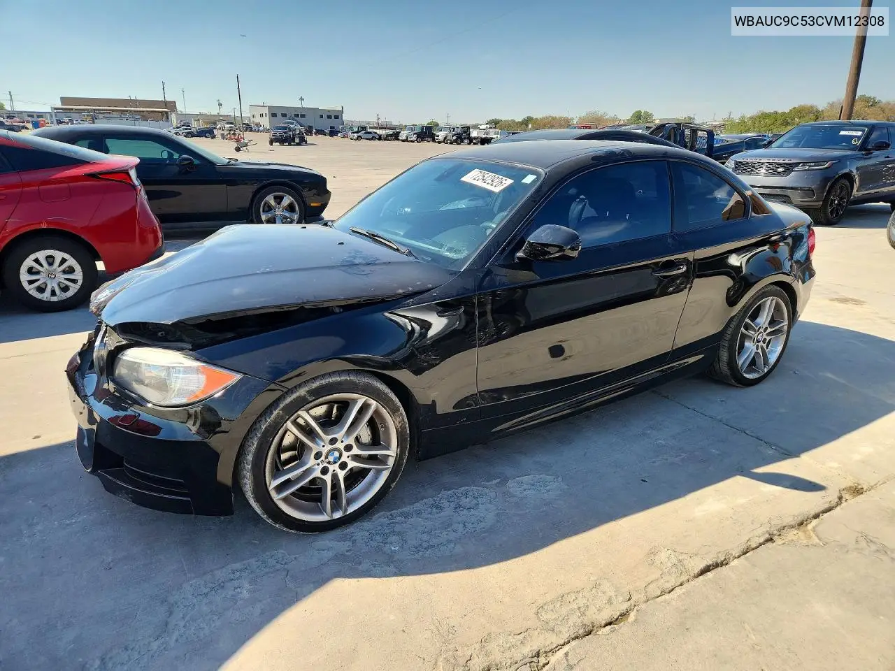 BMW 1ER 2012, VIN WBAUC9C53CVM12308