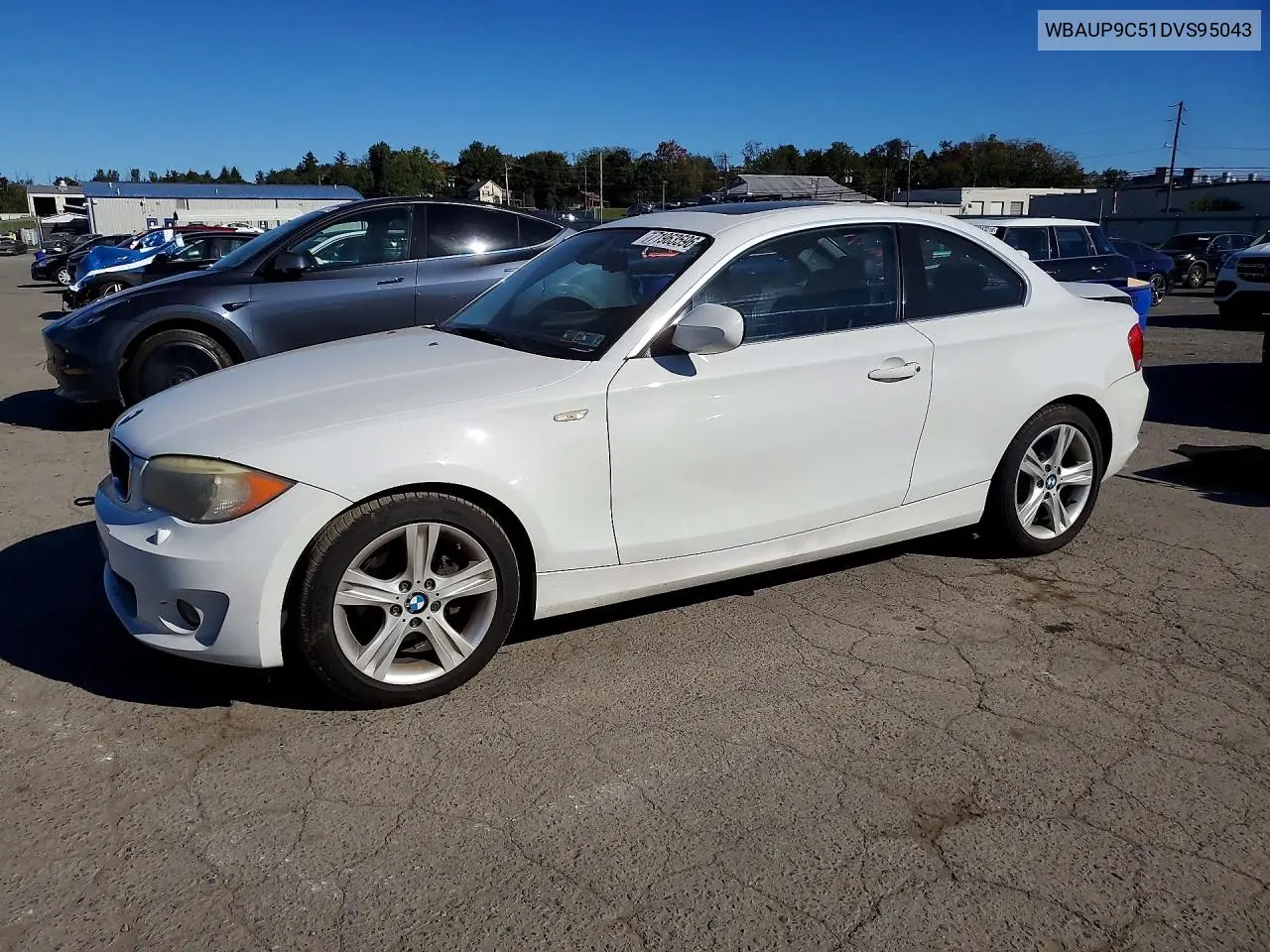 BMW 1ER 2013, VIN WBAUP9C51DVS95043