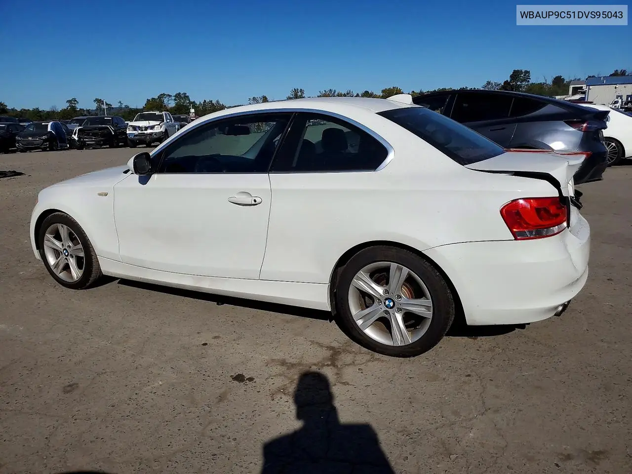 2013 BMW 1ER VIN WBAUP9C51DVS95043 — фото 2