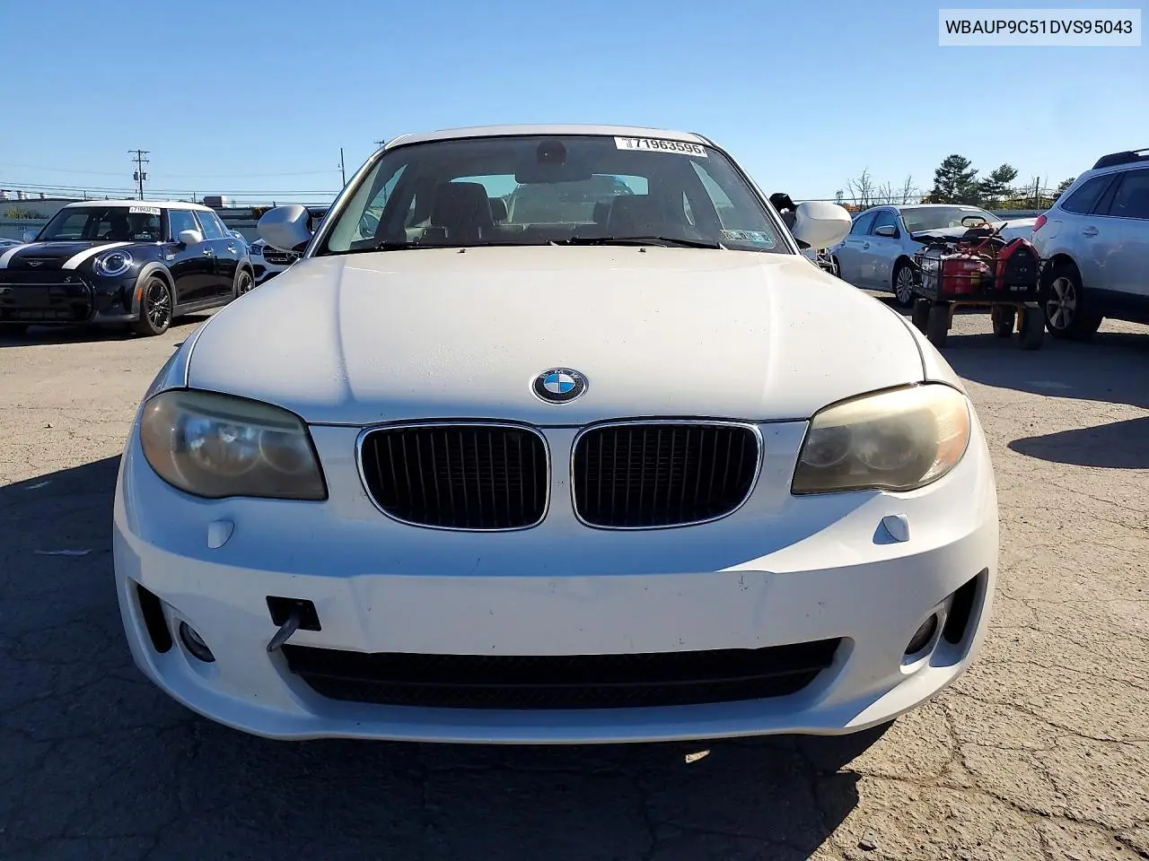 2013 BMW 1ER VIN WBAUP9C51DVS95043 — фото 5