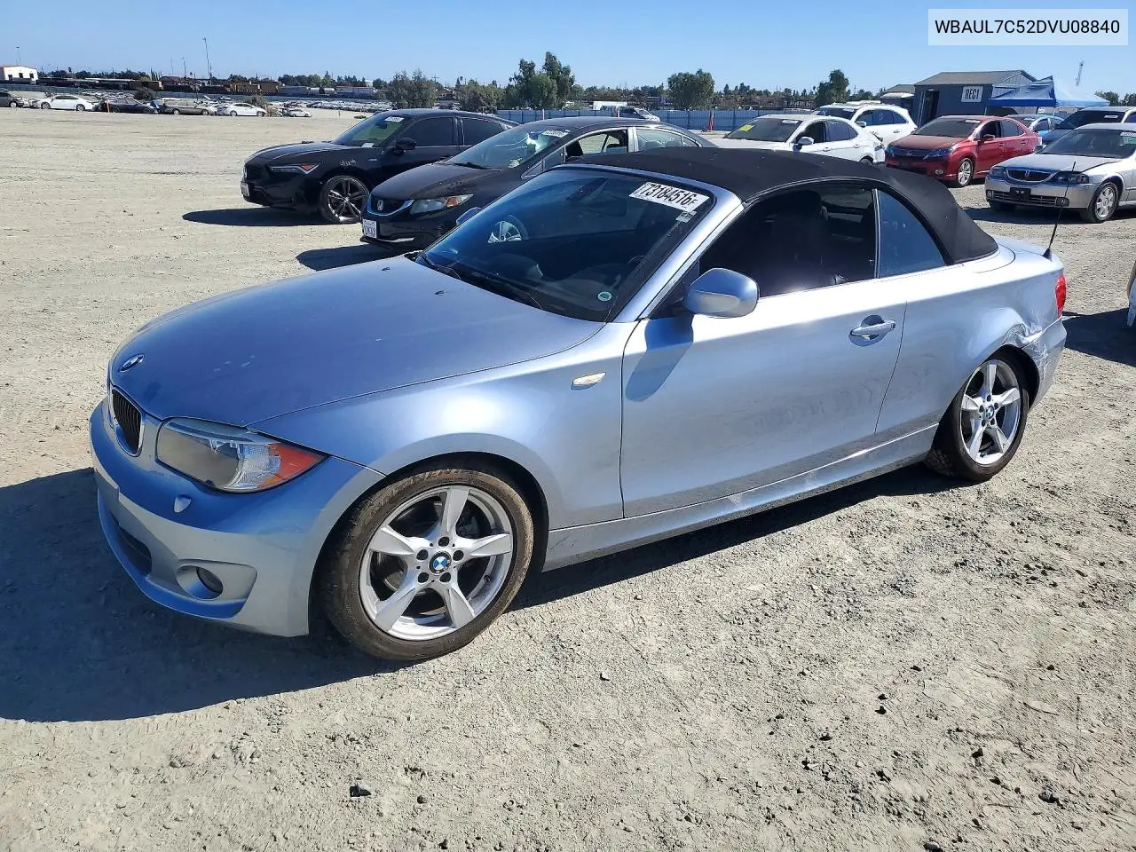BMW 1ER 2013, VIN WBAUL7C52DVU08840