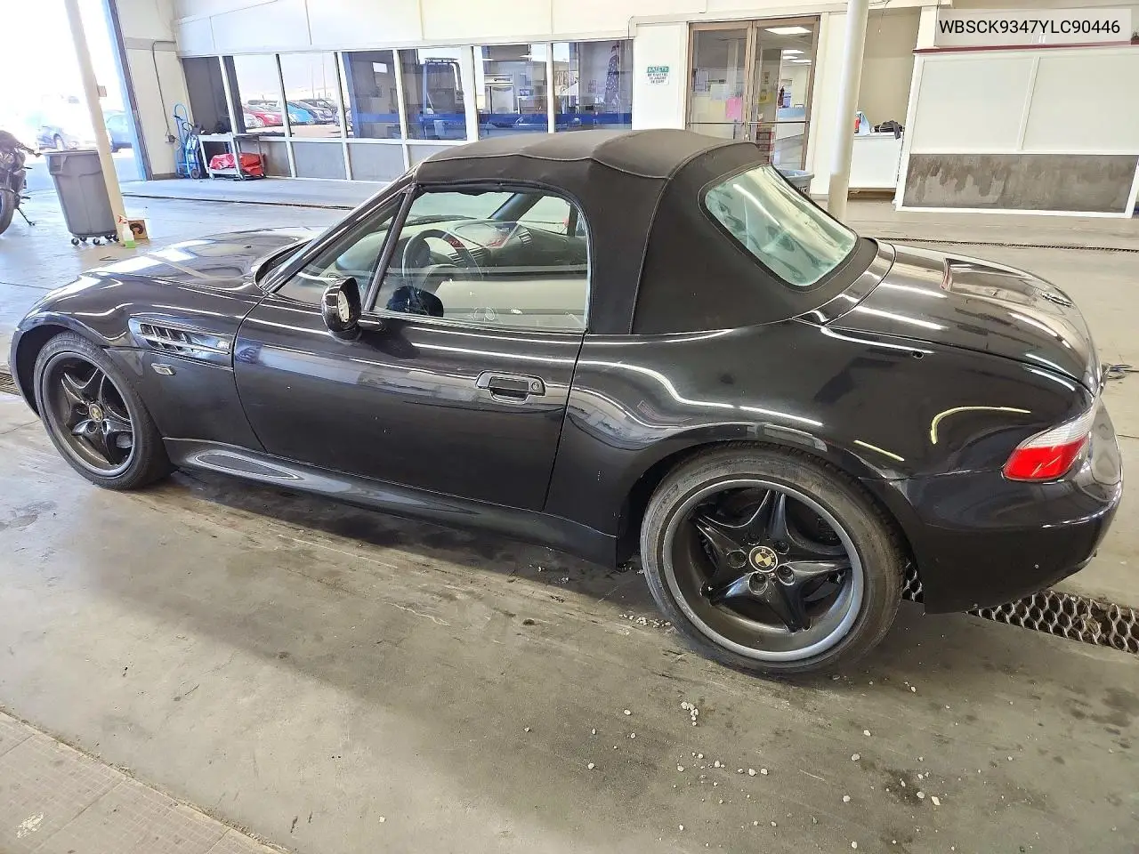 2000 BMW Z3 VIN WBSCK9347YLC90446 — фото 2