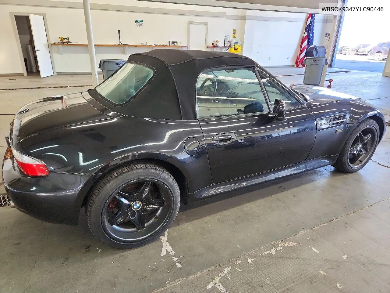 2000 BMW Z3 VIN WBSCK9347YLC90446 — фото 3