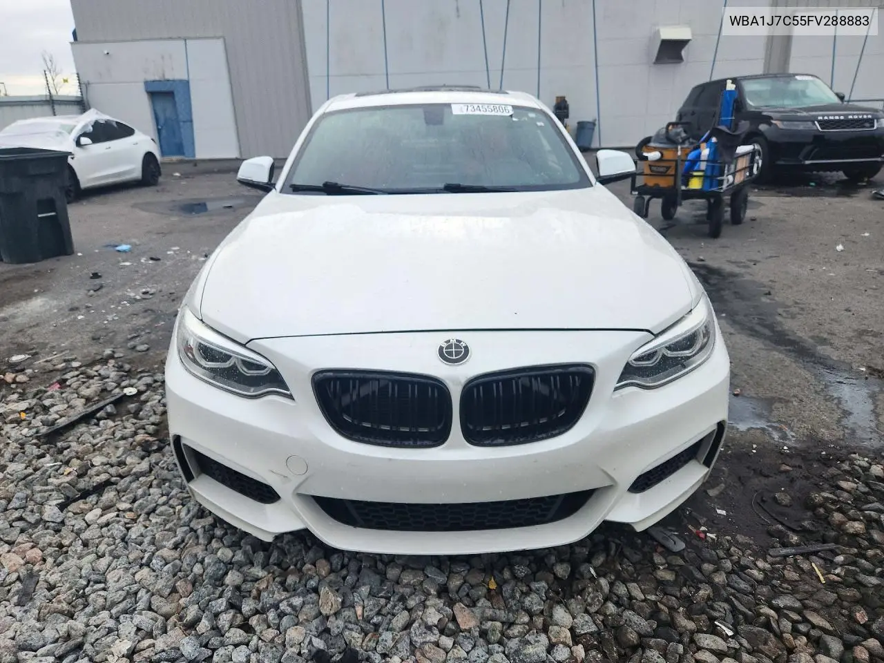 2015 BMW 2ER VIN WBA1J7C55FV288883 — фото 5