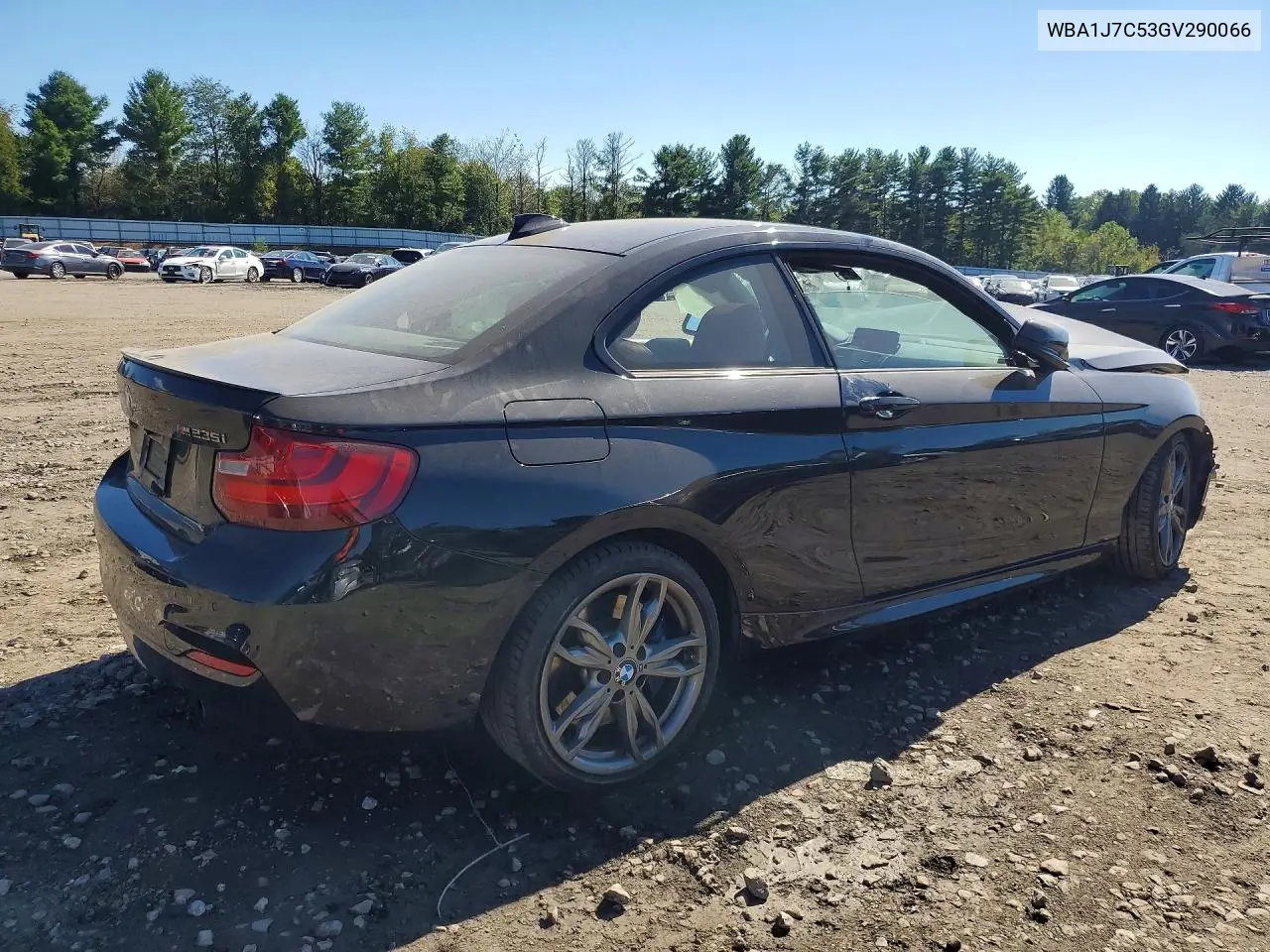 2016 BMW 2ER VIN WBA1J7C53GV290066 — фото 3