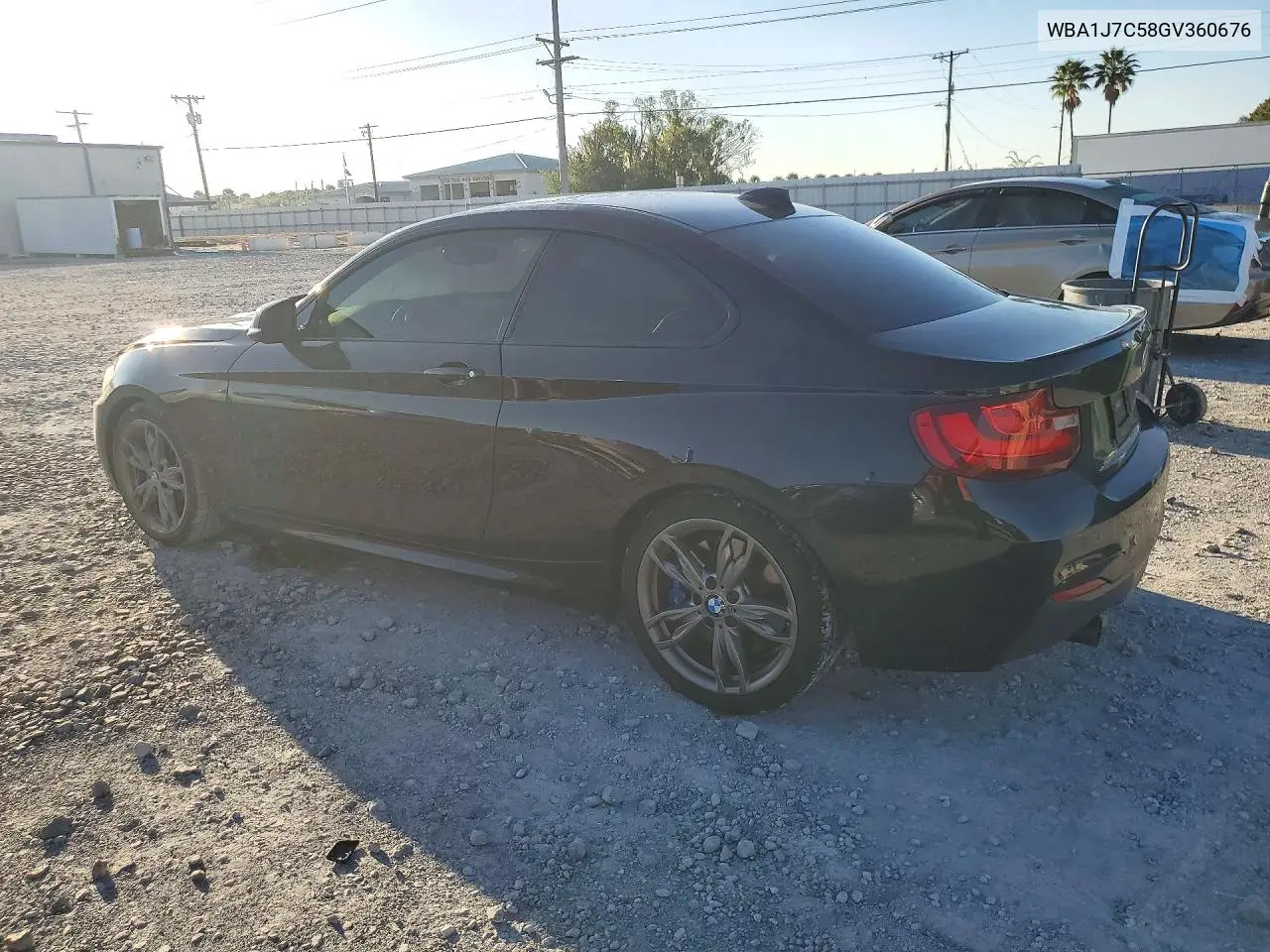 2016 BMW 2ER VIN WBA1J7C58GV360676 — фото 2
