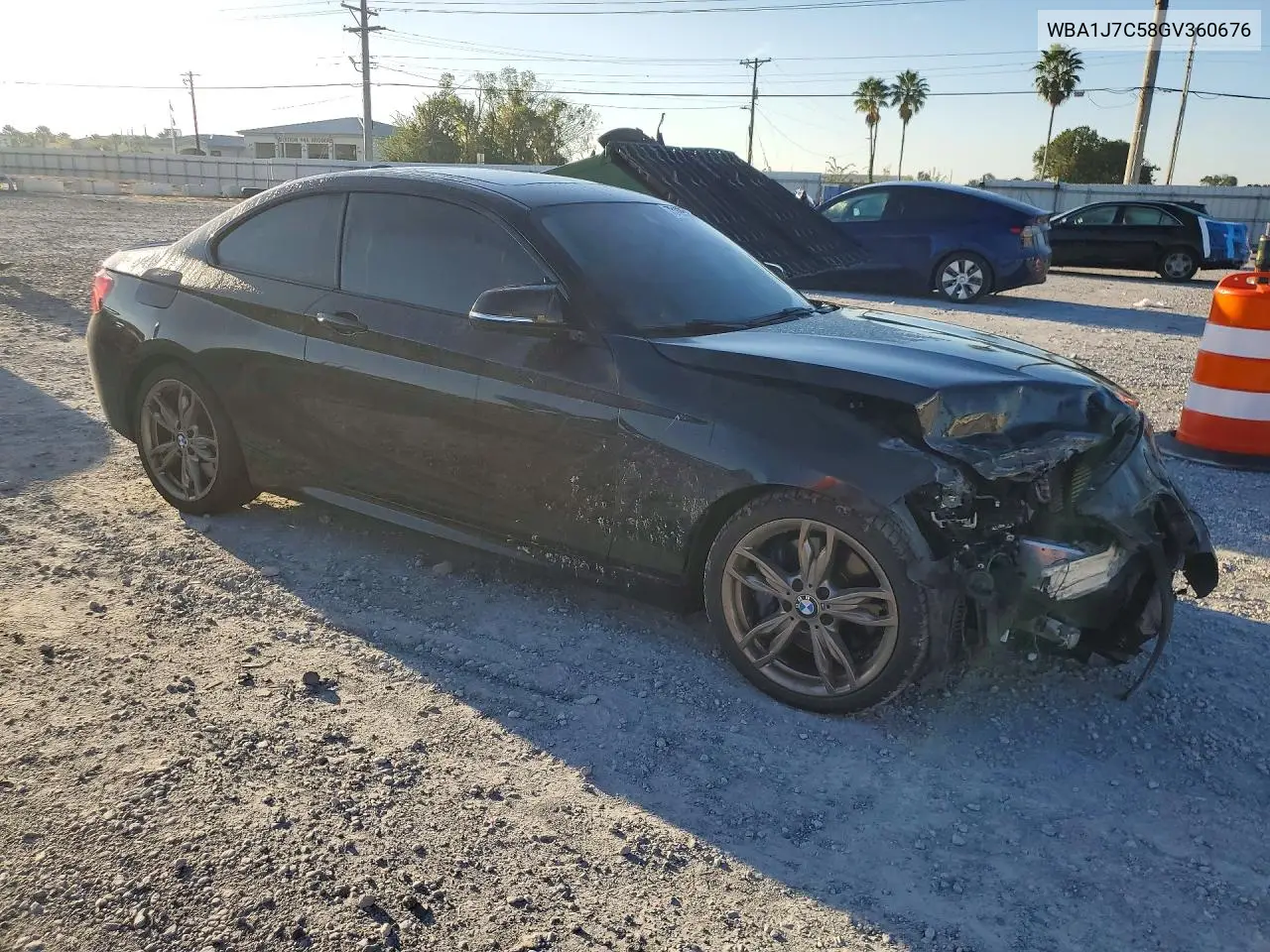 2016 BMW 2ER VIN WBA1J7C58GV360676 — фото 4