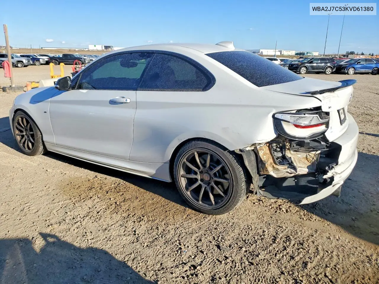 2019 BMW 2ER VIN WBA2J7C53KVD61380 — фото 2